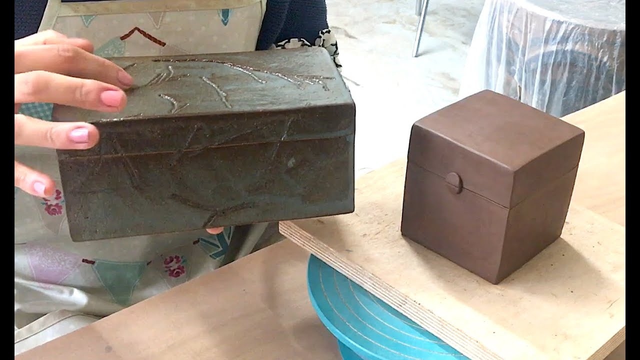 How to make ceramic slab box from scratch