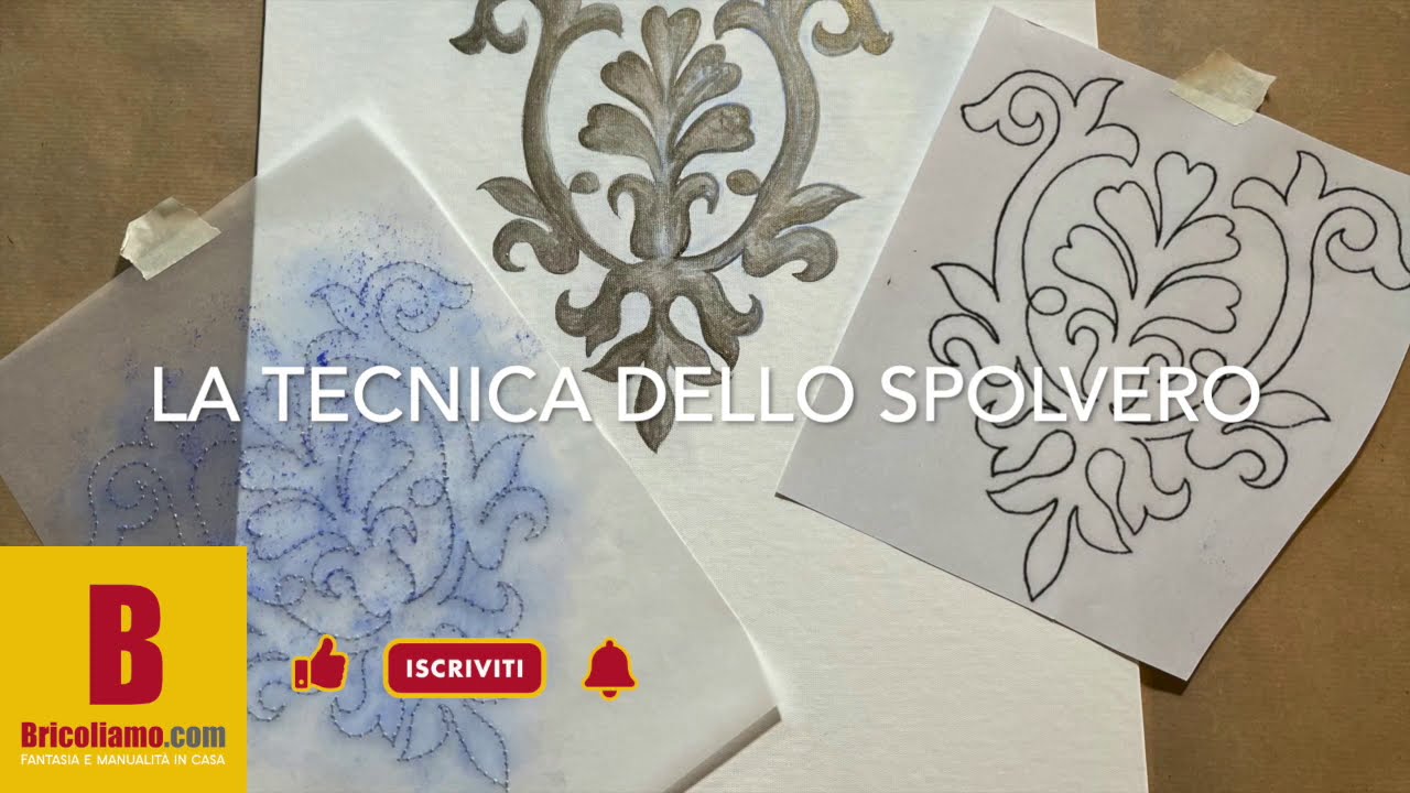 La tecnica dello spolvero