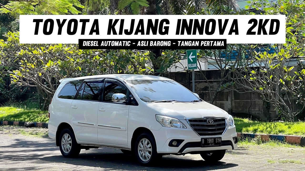 TOYOTA KIJANG INNOVA G DIESEL AT 2013