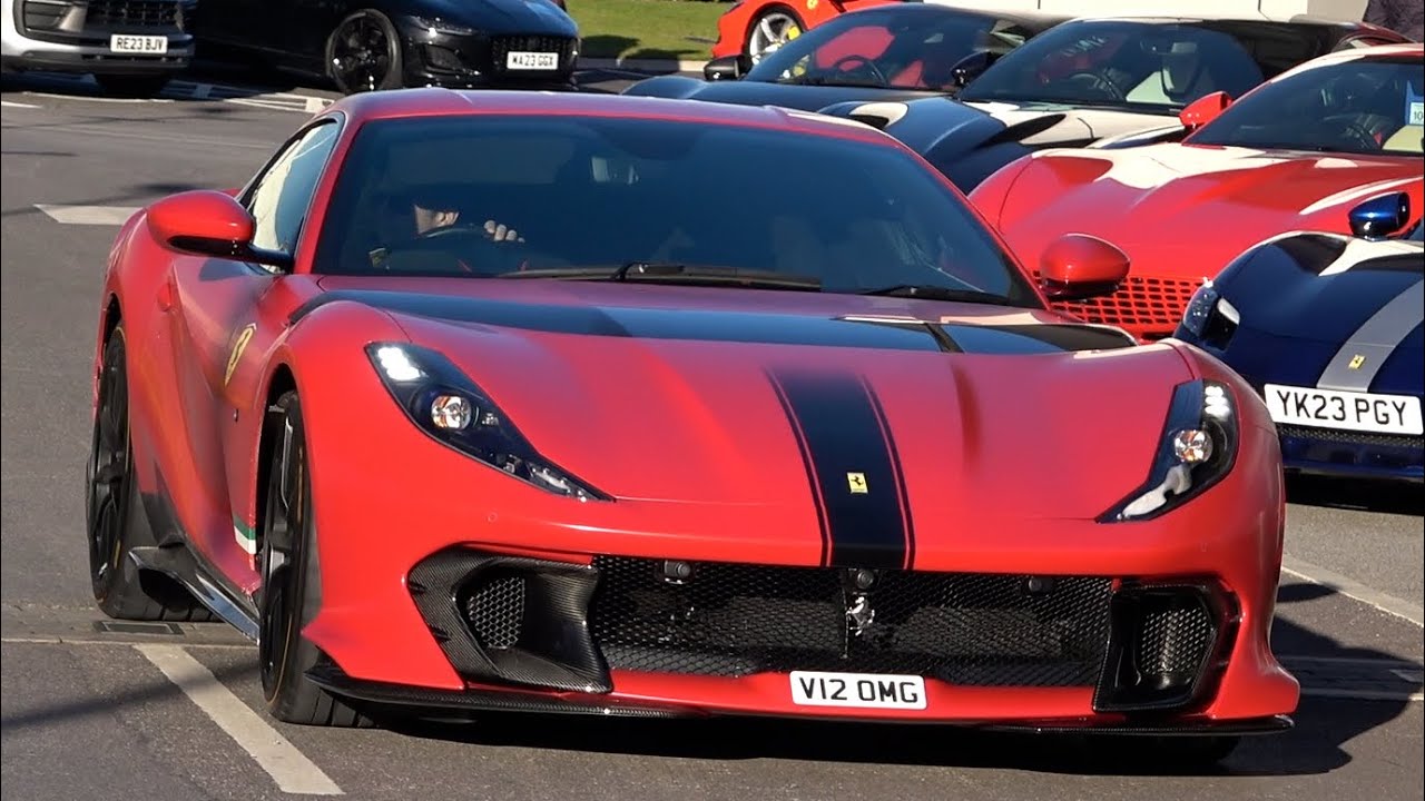 Supercars Leaving a Car Show (Supercar Driver Breakfast Meet @ Ferrari Leeds)!!!