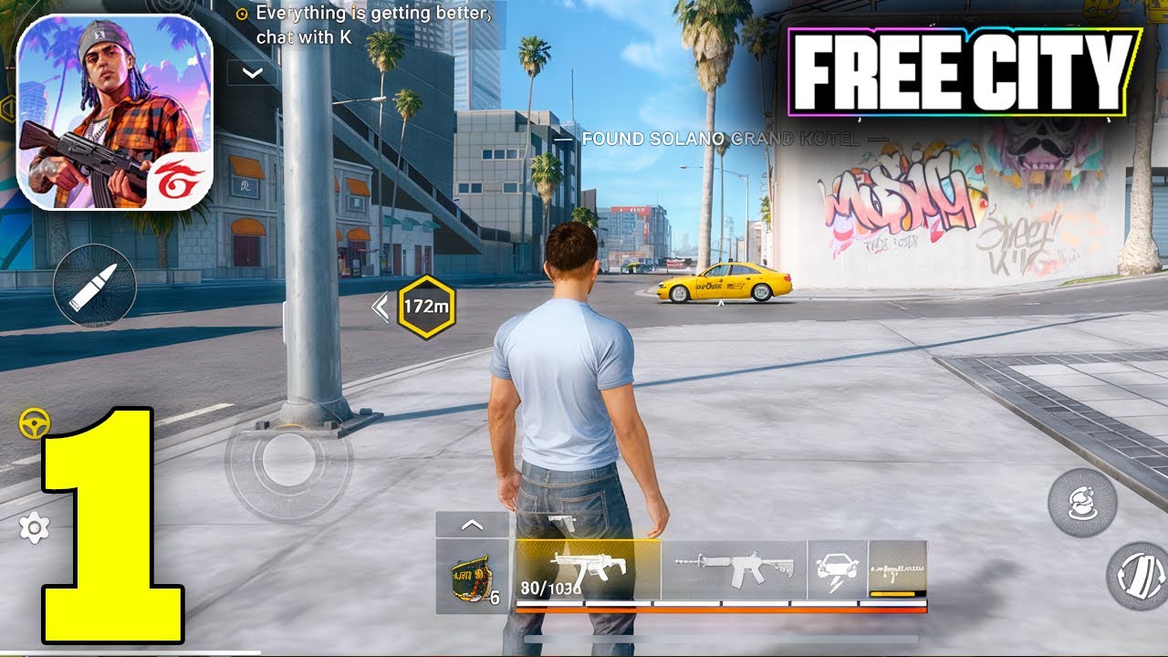 GARENA Free City Gameplay Walkthrough Part 1 (iOS, Android)