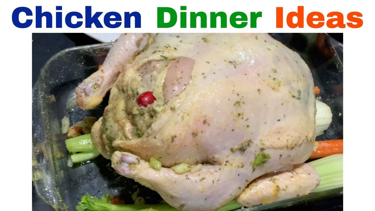 How to Cook Roasted Chicken With Savory Stuffing When Totally Blind