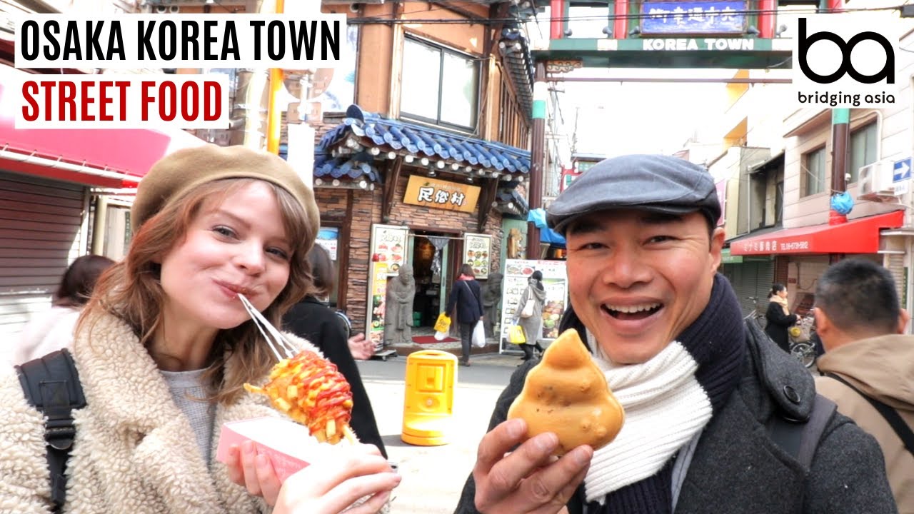 Osaka Korea Town Cheap Korean Street Food Tour | ¥1,000 Challenge ft. [bridging asia]