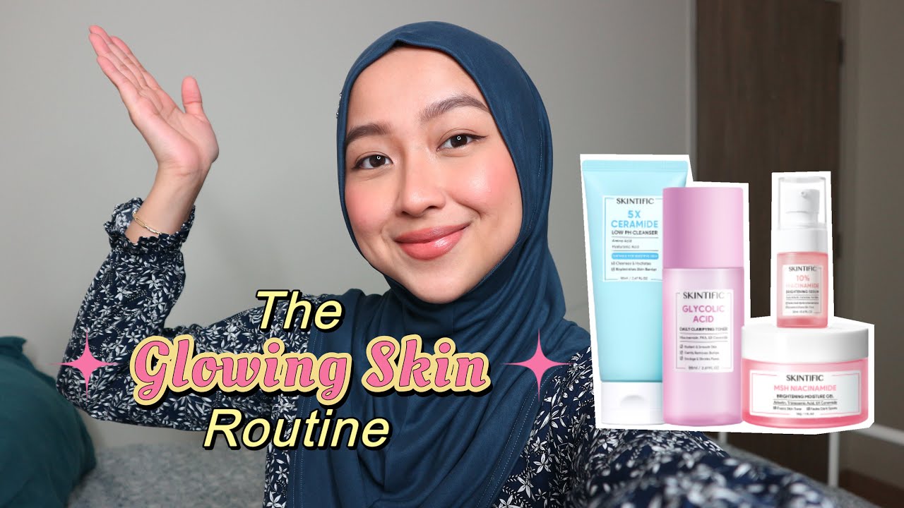 SKINTIFIC Glowing SET || Честный обзор!!