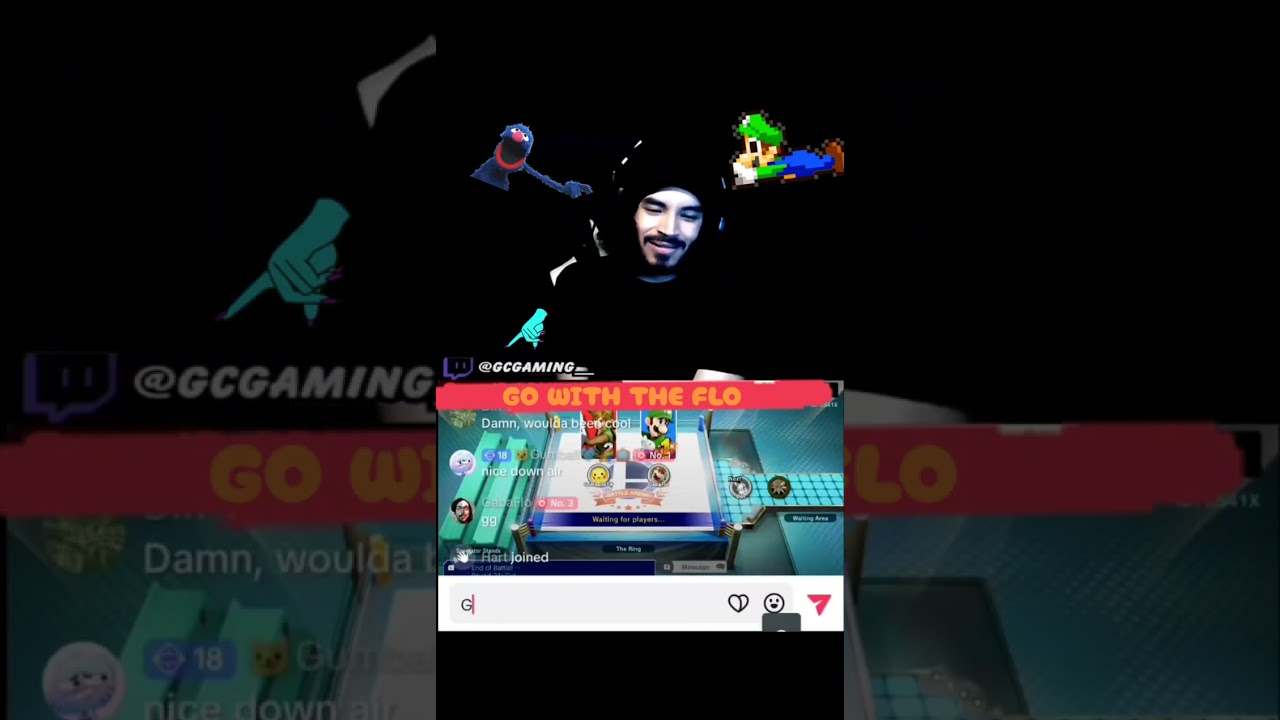 Part2( #LUIGI ) #GabaFlo #supersmashbrosultimate #GCGAMING_  #switch #arena #gowiththeflo #SMASH 