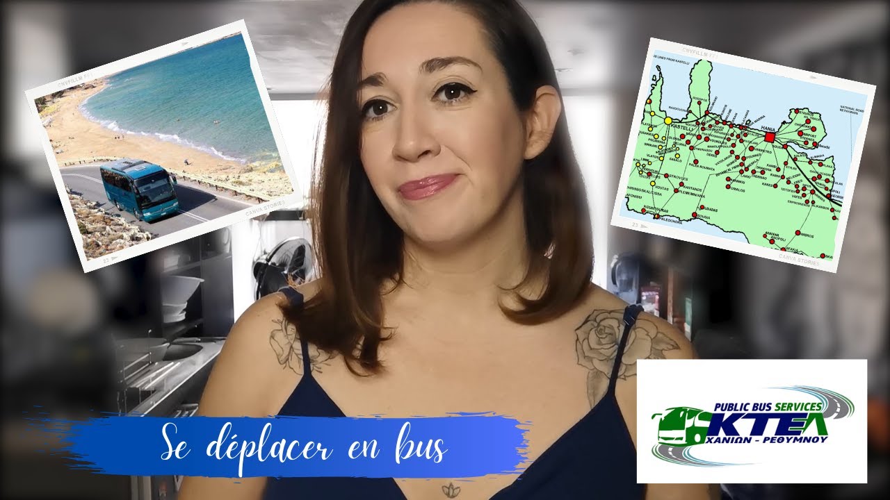 Se déplacer en bus en Crête
