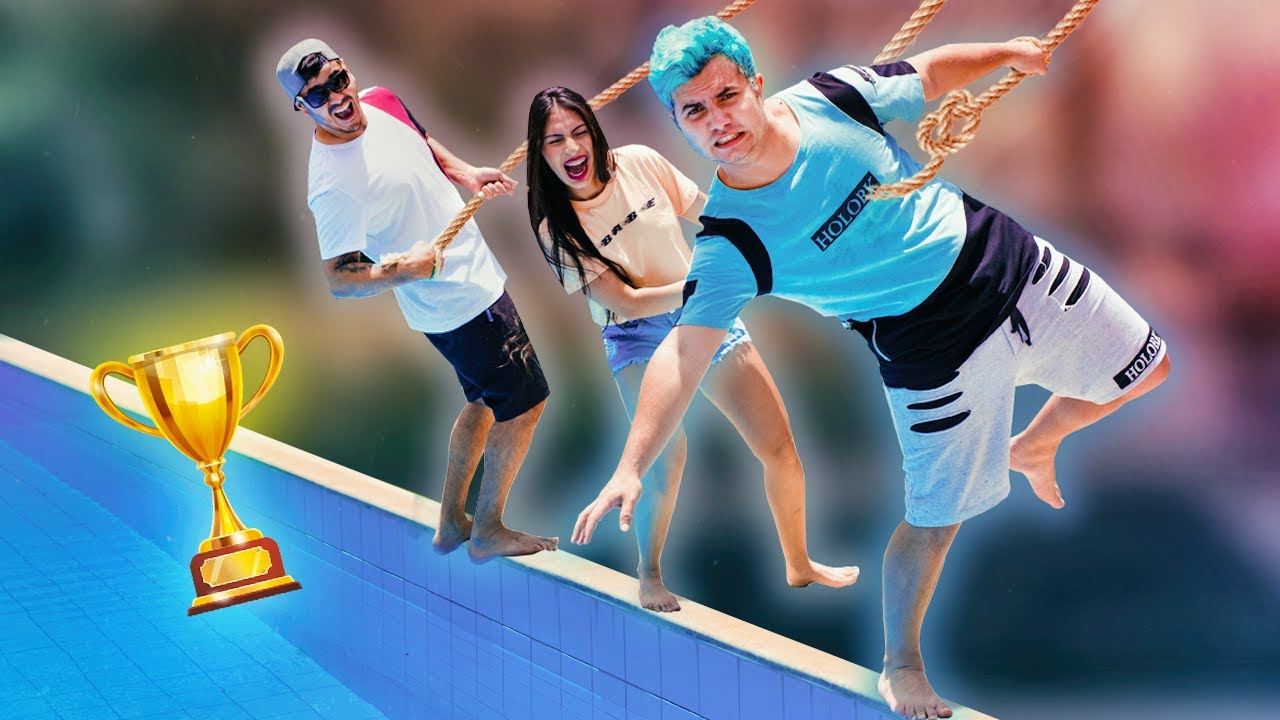 O ÚLTIMO A CAIR NA PISCINA GANHA!! PARTE 2 - DESAFIO TEENS FUN (MALOUCOS)