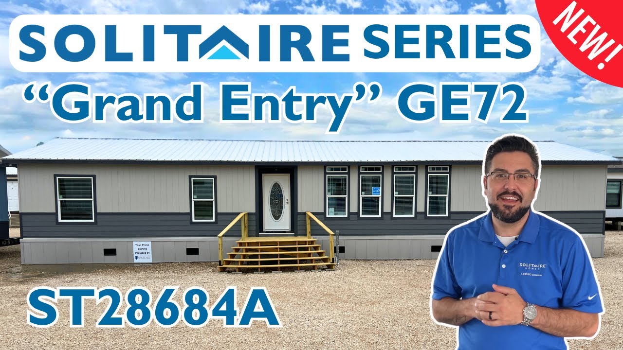 Solitaire Homes GE72 ST28684A: полный обзор дома | Сборный дом с двойной шириной