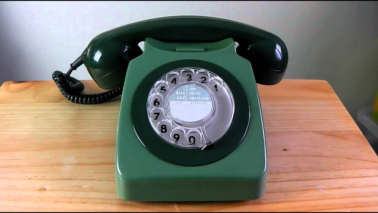 Old 1960s UK phone ringing