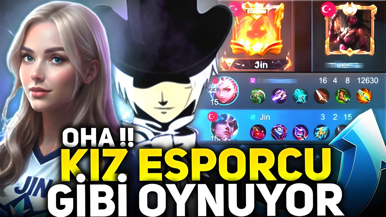 OHA !! BU KIZ NASIL ADC OYNUYOR BÖYLE ? Xavier Collector🔥 Mobile Legends