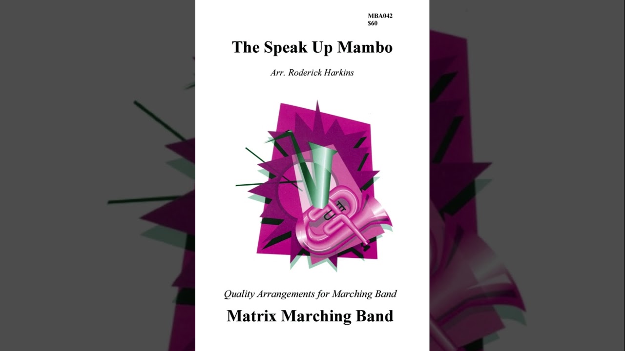 The Speak Up Mambo | Roderick Harkins