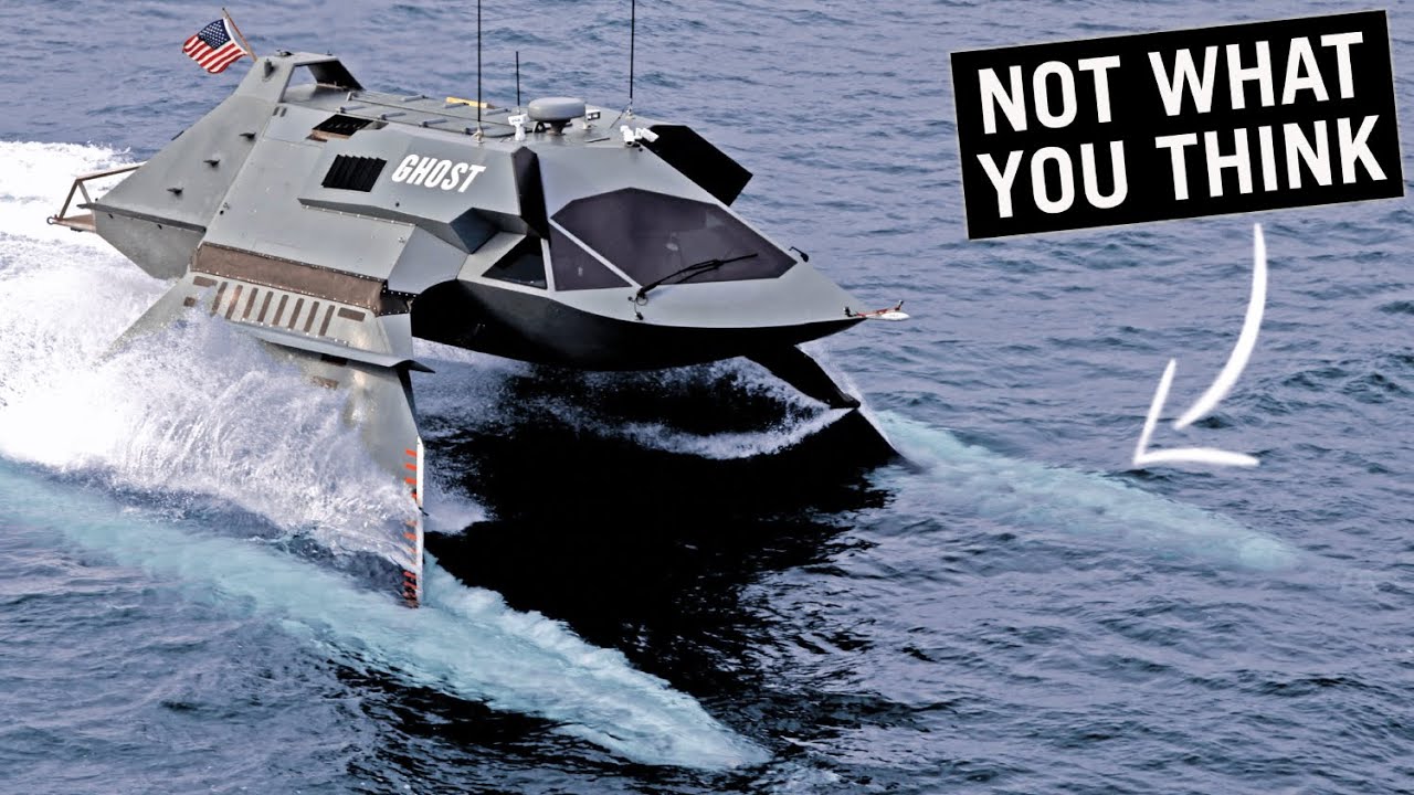 The Secret Stealth Boat that Flies Underwater
