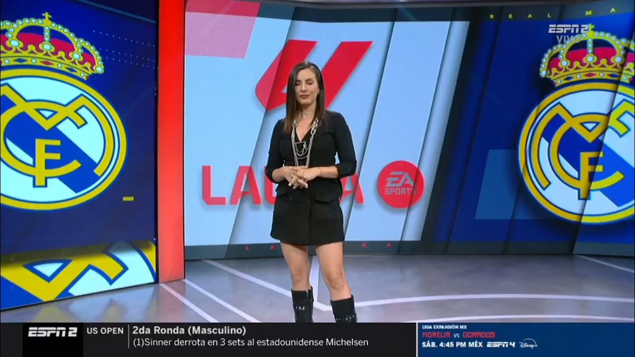 🖤 KARY CORREA HERMOSA EN SPORTSCENTER 🖤