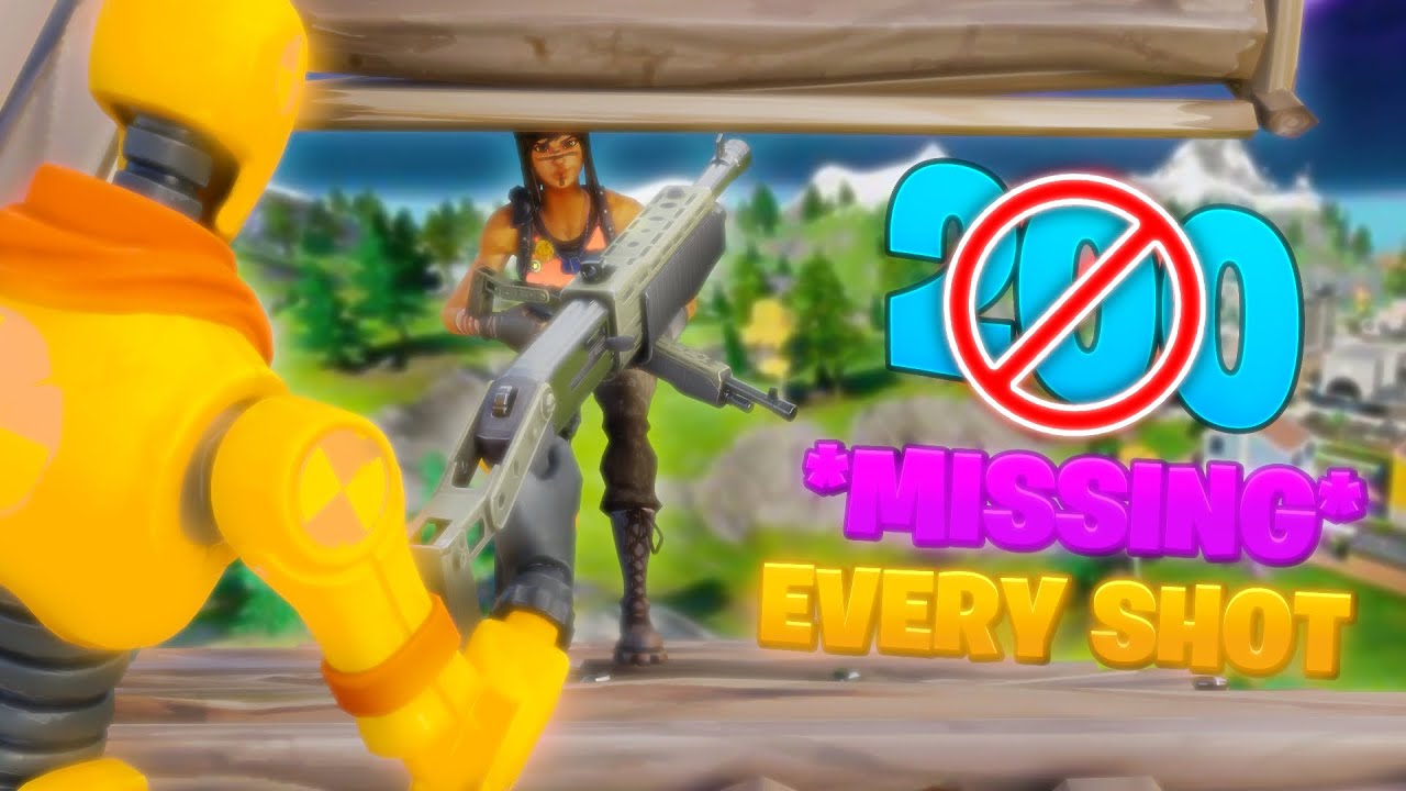 Fortnite Montage but I miss every shot... AGAIN🤬