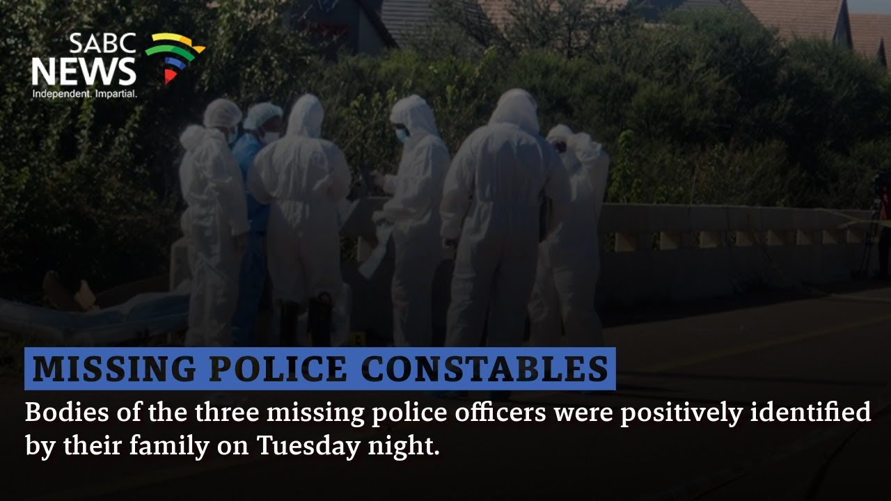 Bodies of missing constables identified - Dr Simon Howell weighs in