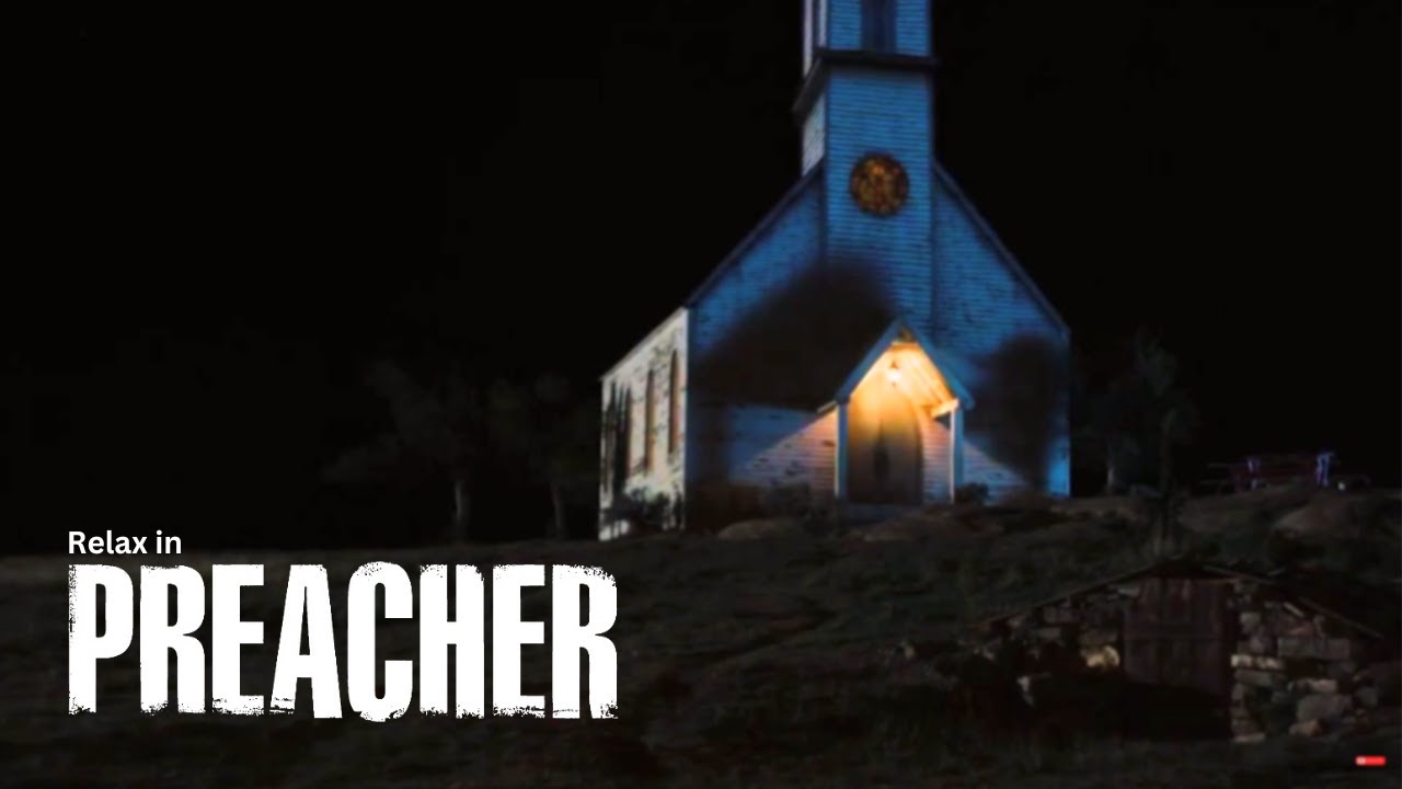 Relaxing Country Night Ambience in Preacher TV Series | Relaxing Movie Ambience