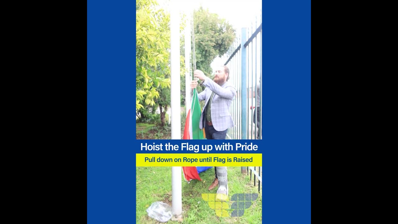 How to Hoist a Flag in 2 Minutes | National Flag