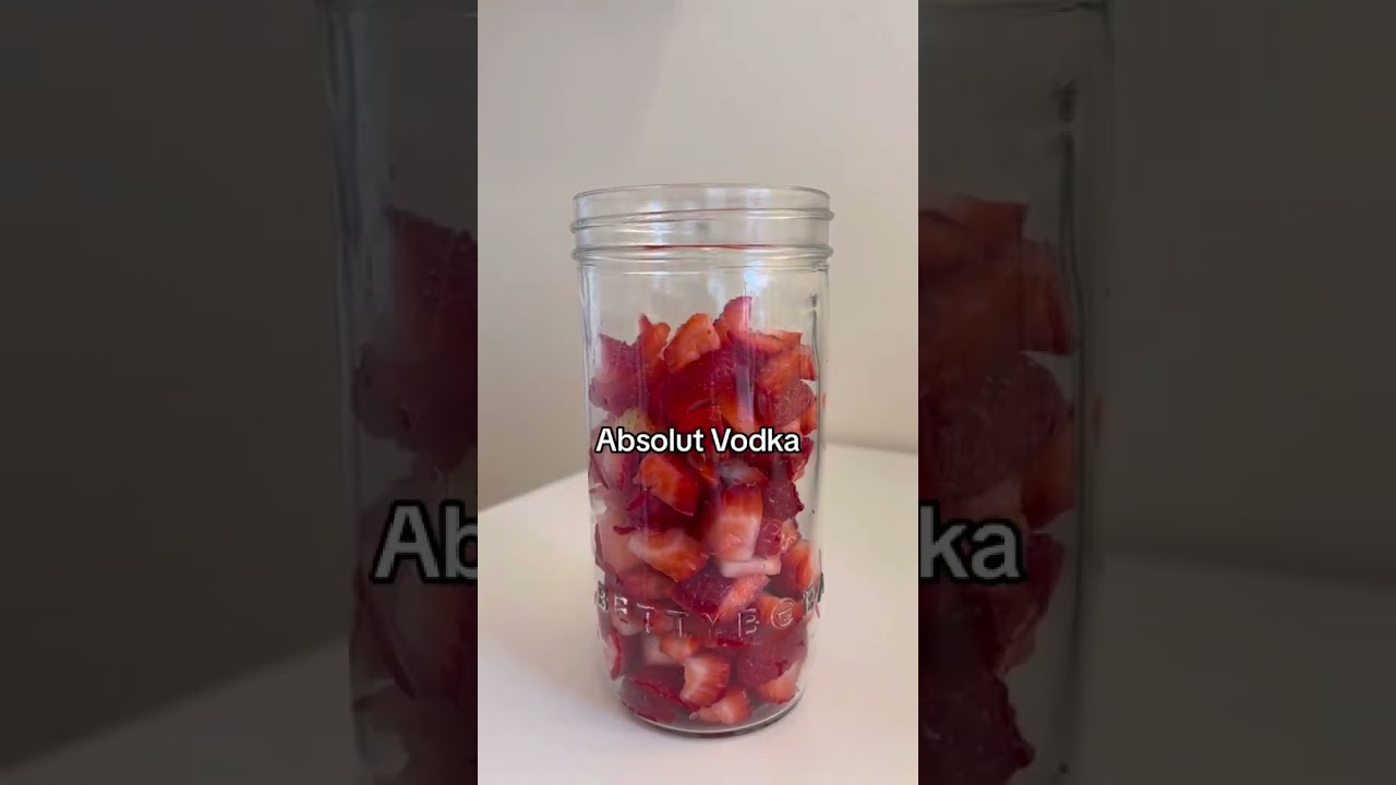Strawberry Infused Vodka