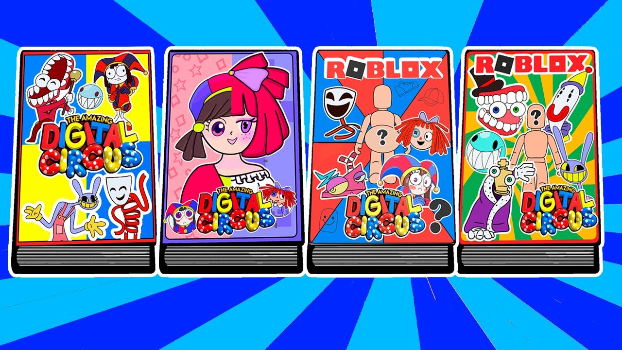 🤡 COLLECTION GAME BOOKS 🤡 THE AMAZING DIGITAL CIRCUS @GLITCH
