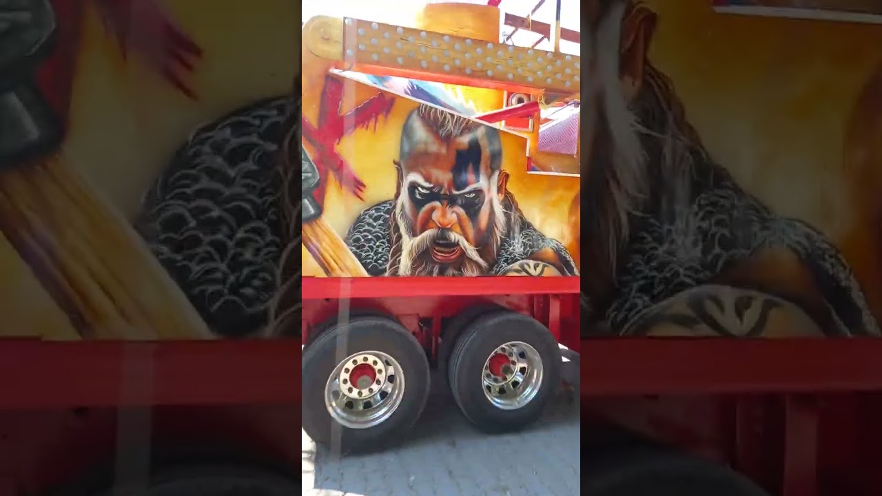 Llegaron los juegos mecánicos en la parroquia de Cristo Rey del universo