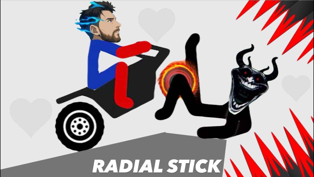 Best Falls | Stickman Dismounting compilation of funny moments RADIAL STICK #689