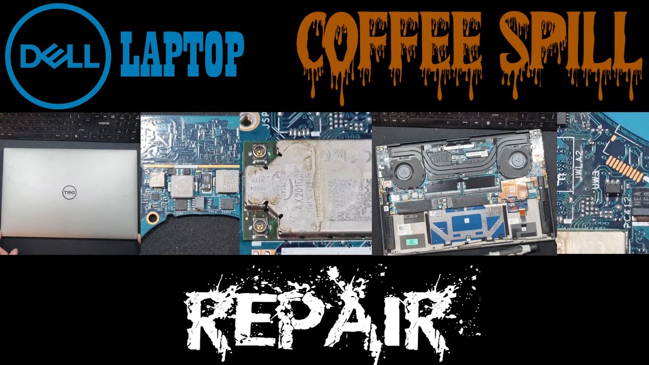 COFFEE SPILL ALERT!! Dell Precision 5550 CAN I FIX IT? #repair #dell #laptop #righttorepair