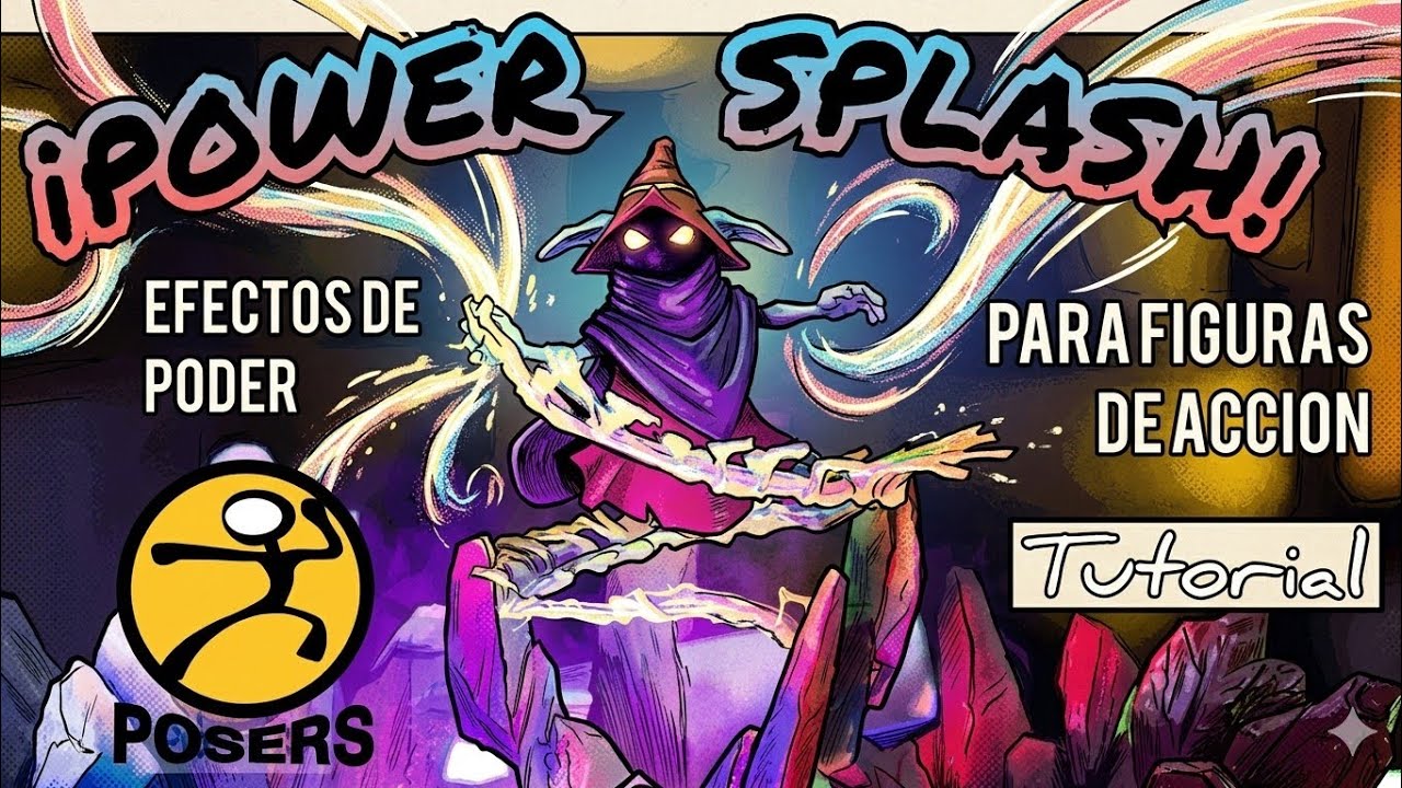 ¡Transforma tus Figuras con Efectos de Poder Alucinantes! / POWER SPLASH