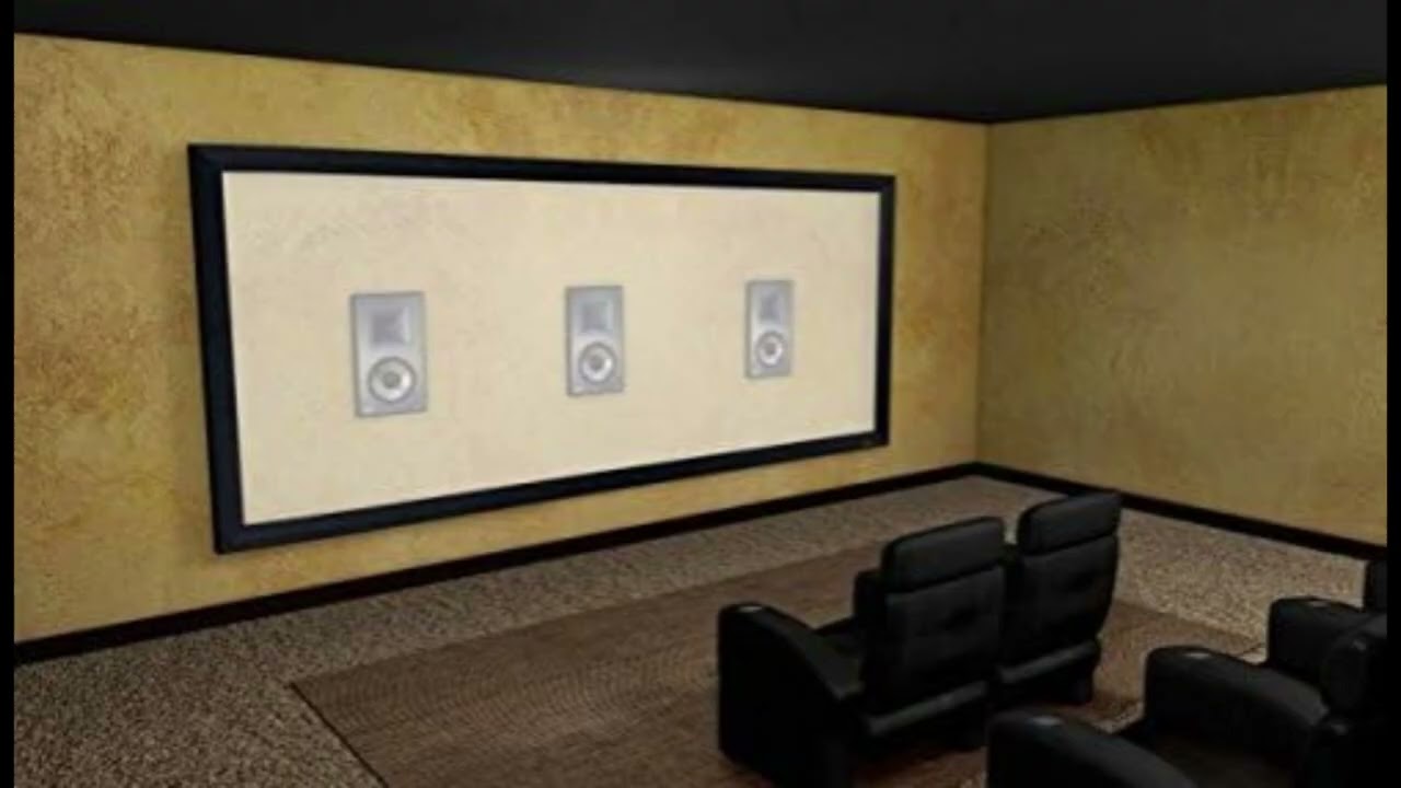 Transform Your Living Room into a Cinema with this Massive Fixed Frame Screen