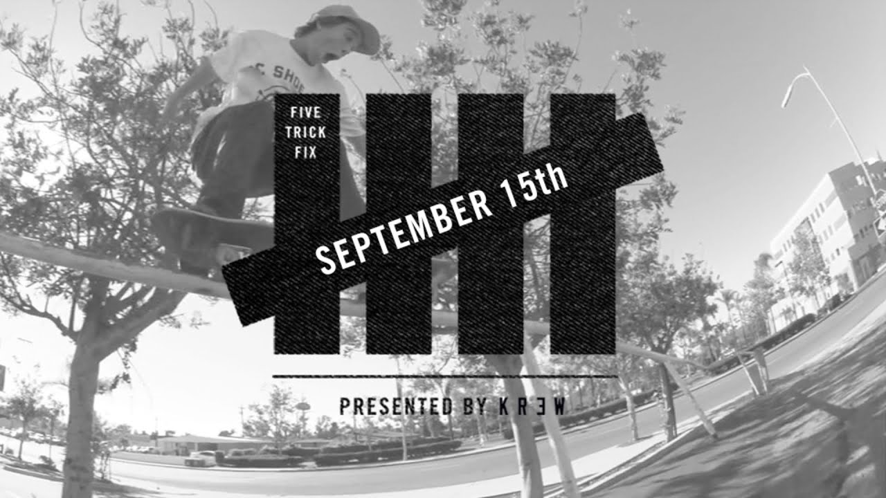 Five Trick Fix September 15, 2015 | TransWorld SKATEboarding
