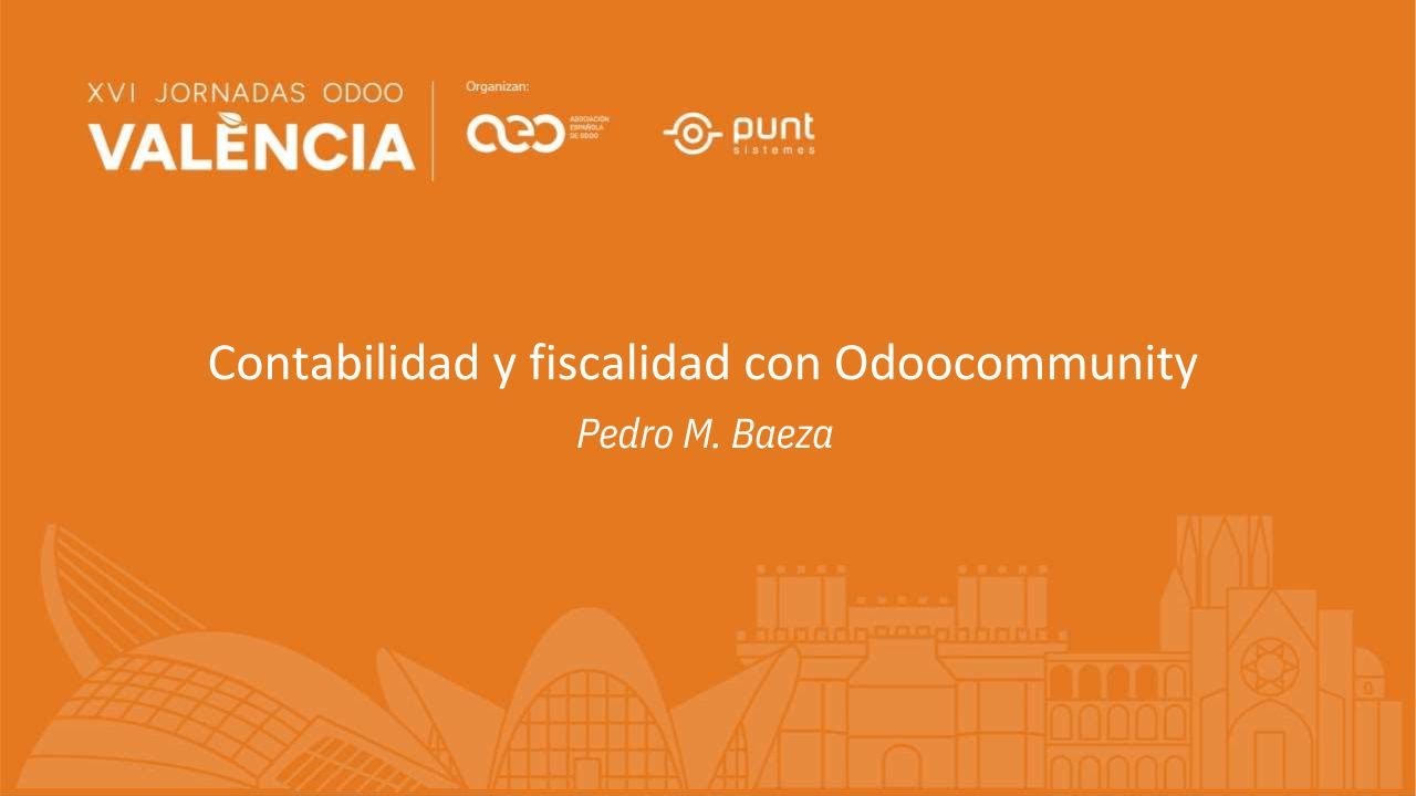 Contabilidad y fiscalidad con Odoo Community