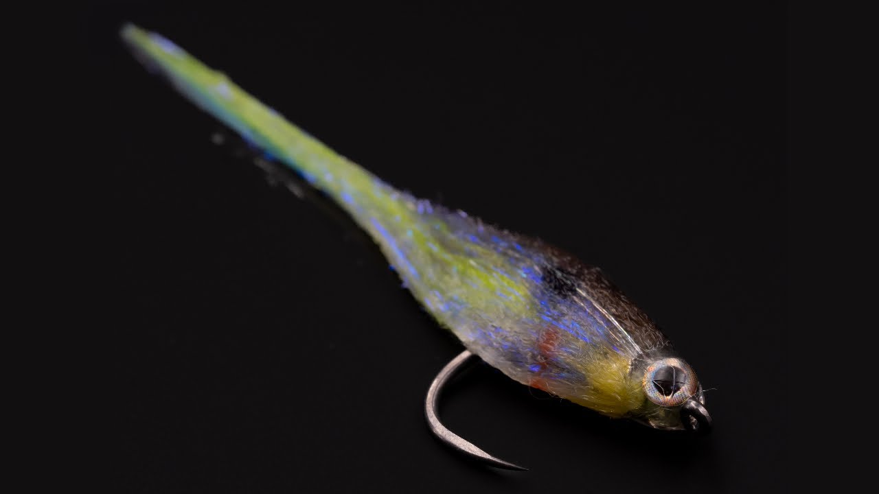 This Is a Top Color Combo In Bass Fishing | Sexy Shad Baby Fat Minnow - Fly Tying Tutorial