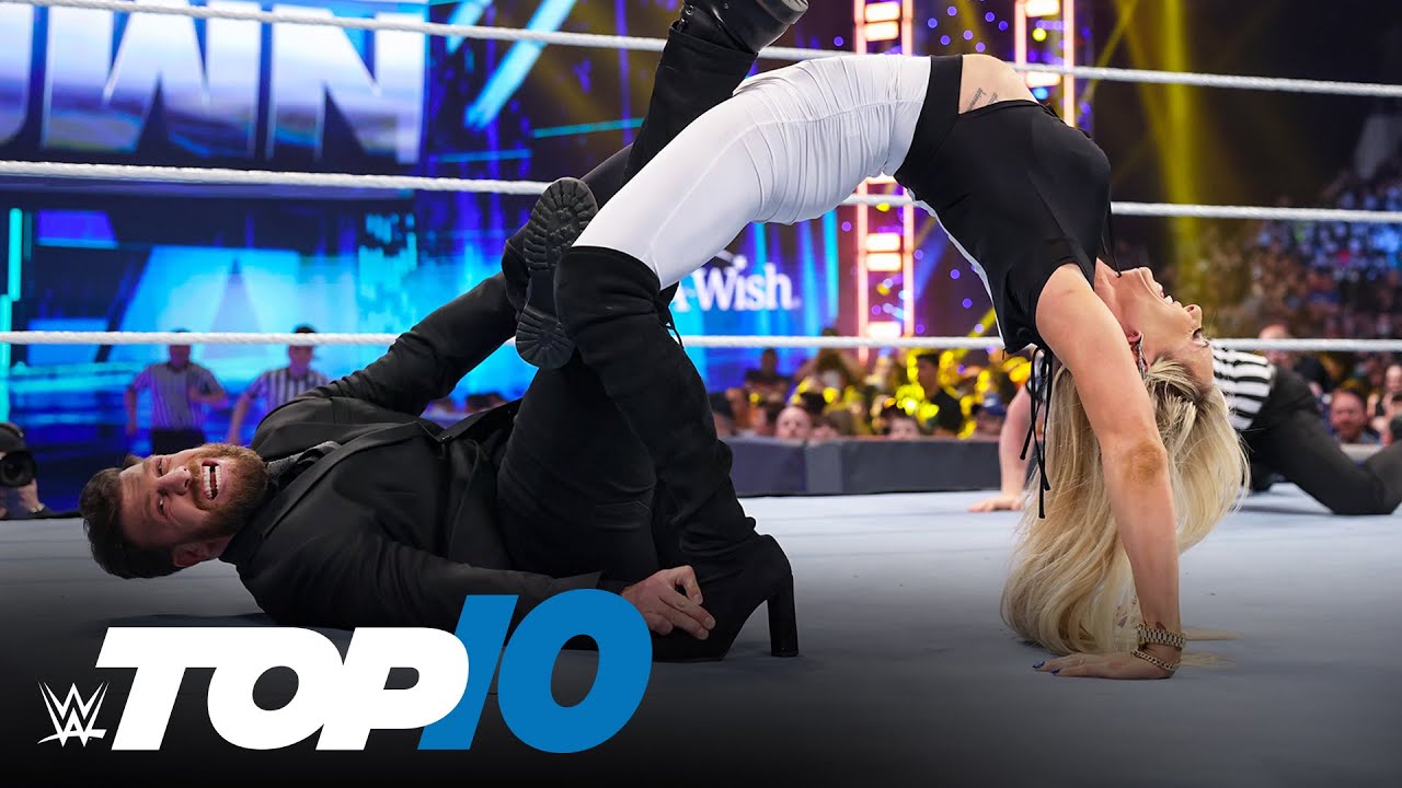 10 лучших моментов пятничного SmackDown: WWE Top 10, 15 апреля 2022 г.