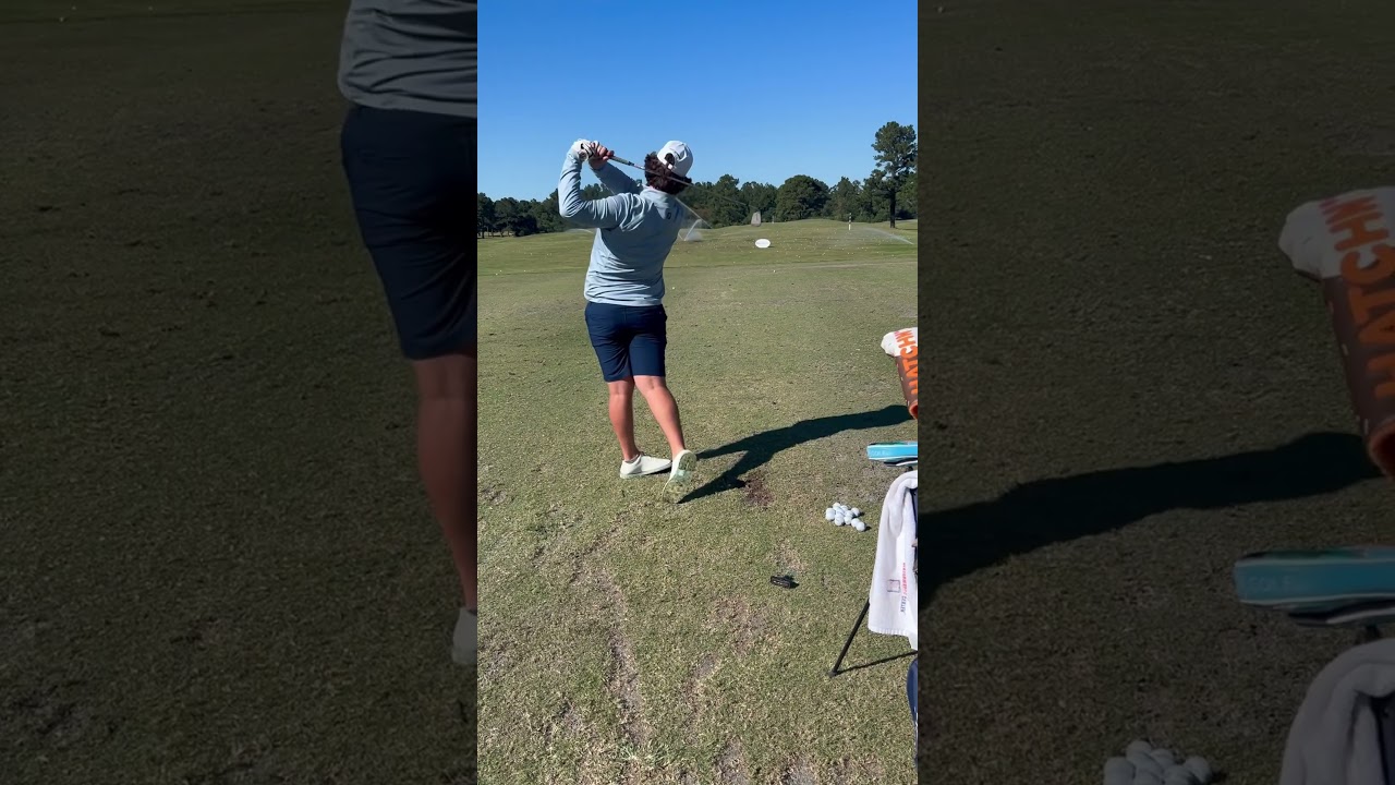 Solid 9 iron #golfswing #golf