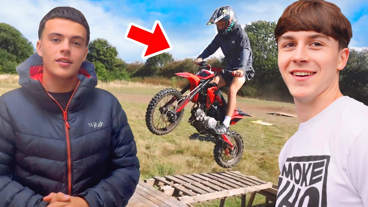 Jumping Surron and Pitbike with Wardy!