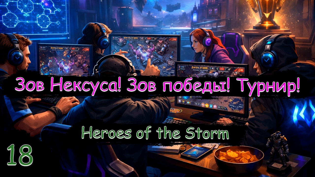 На этой неделе турнир! Готовимся! | Heroes of the Storm | Стрим