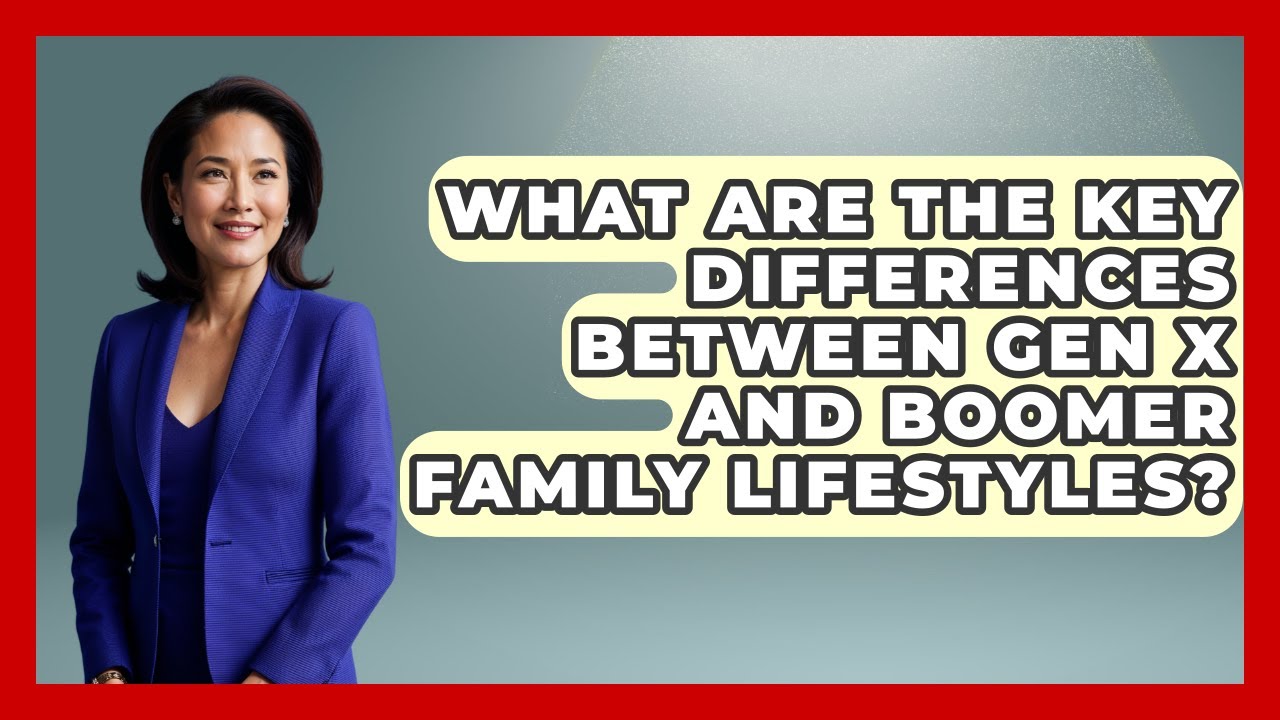 What Are the Key Differences Between Gen X and Boomer Family Lifestyles? | The Gen X Rewind News