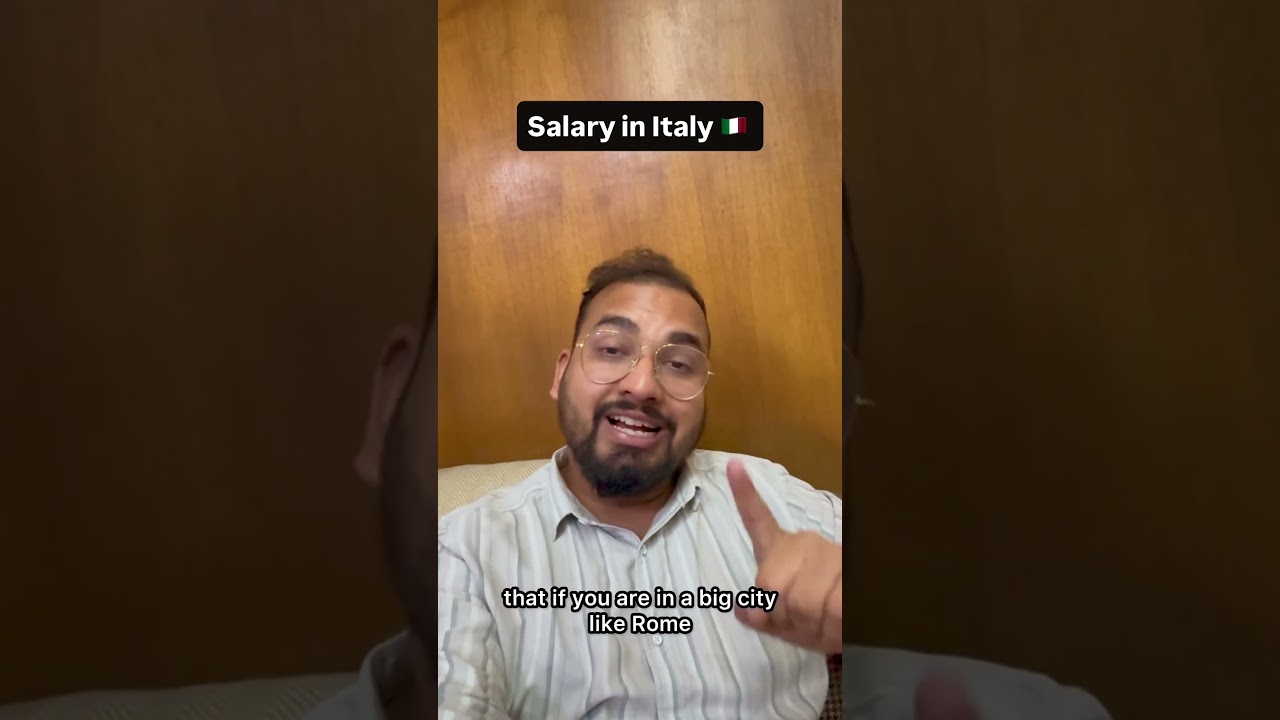 Salary in Italy 🇮🇹 for Indians #shorts