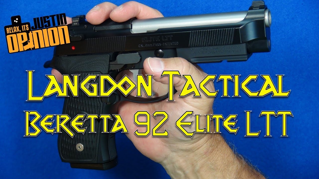 Beretta 92 Elite LTT from Langdon Tactical