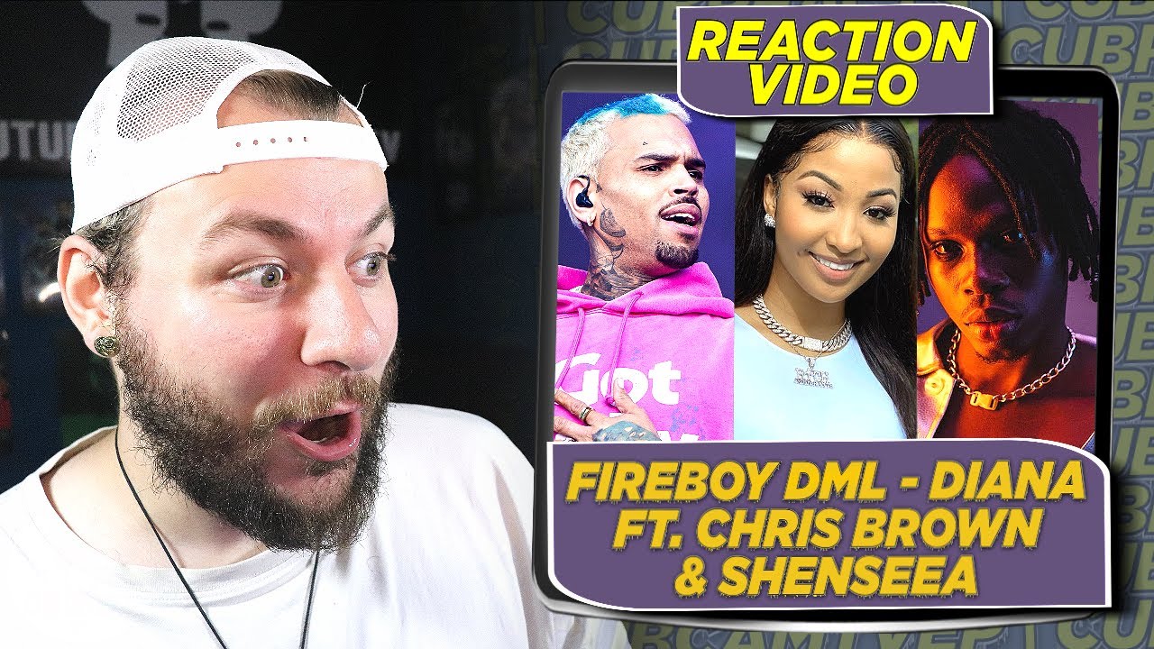 PURE FIRE COLLAB! | Fireboy DML, Chris Brown & Shenseea - Diana | CUBREACTS UK ANALYSIS VIDEO