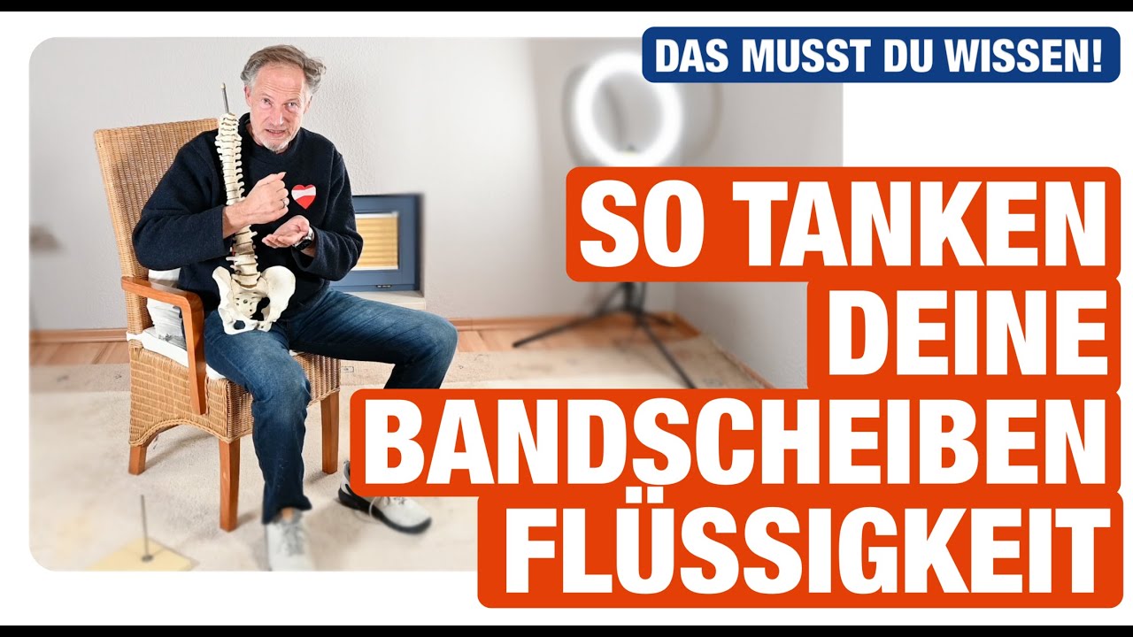 Bandscheiben lieben diese Übung! 💧 Sanfte Dekompression im Sitzen!