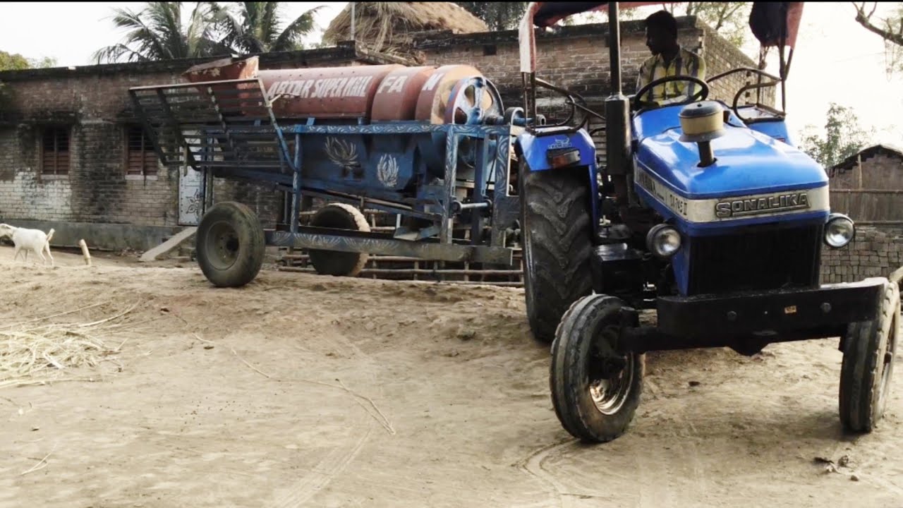Sonalika 745 tractor and Hopper video Sonalika 745 tractor video🚜 JM Bangla 2 