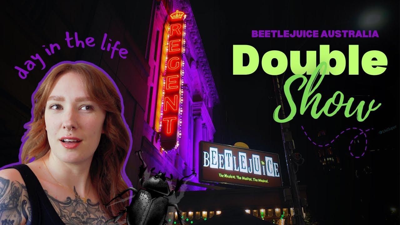 DOUBLE SHOW SUNDAY || A DAY IN THE LIFE ON BEETLEJUICE