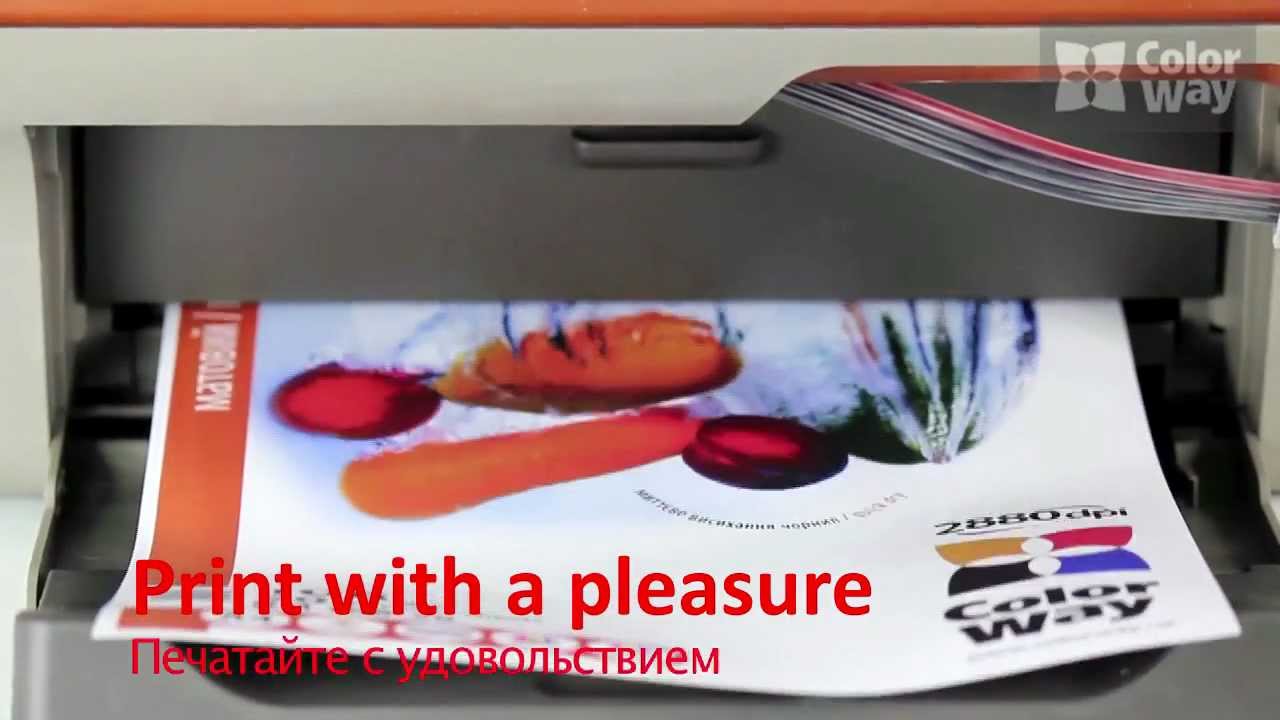 Video manuals of TM ColorWay CISS HP 2050