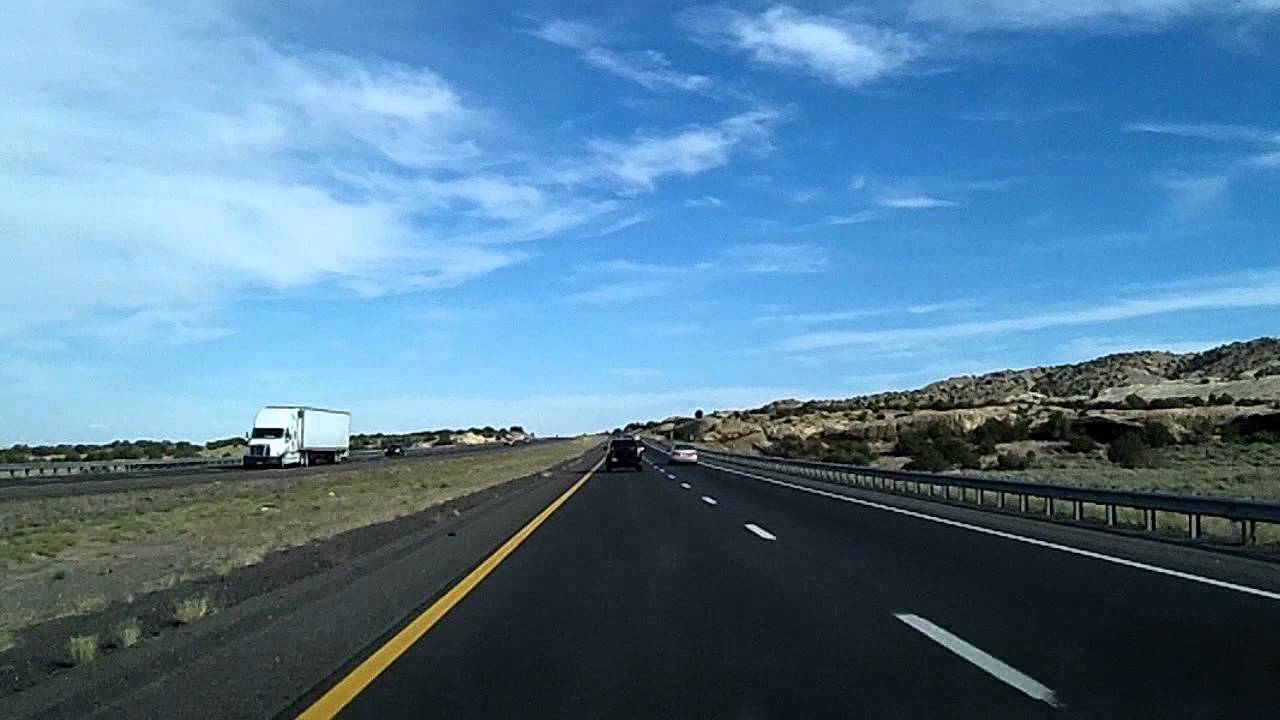 Interstate 40: Grants to Albuquerque Time Lapse