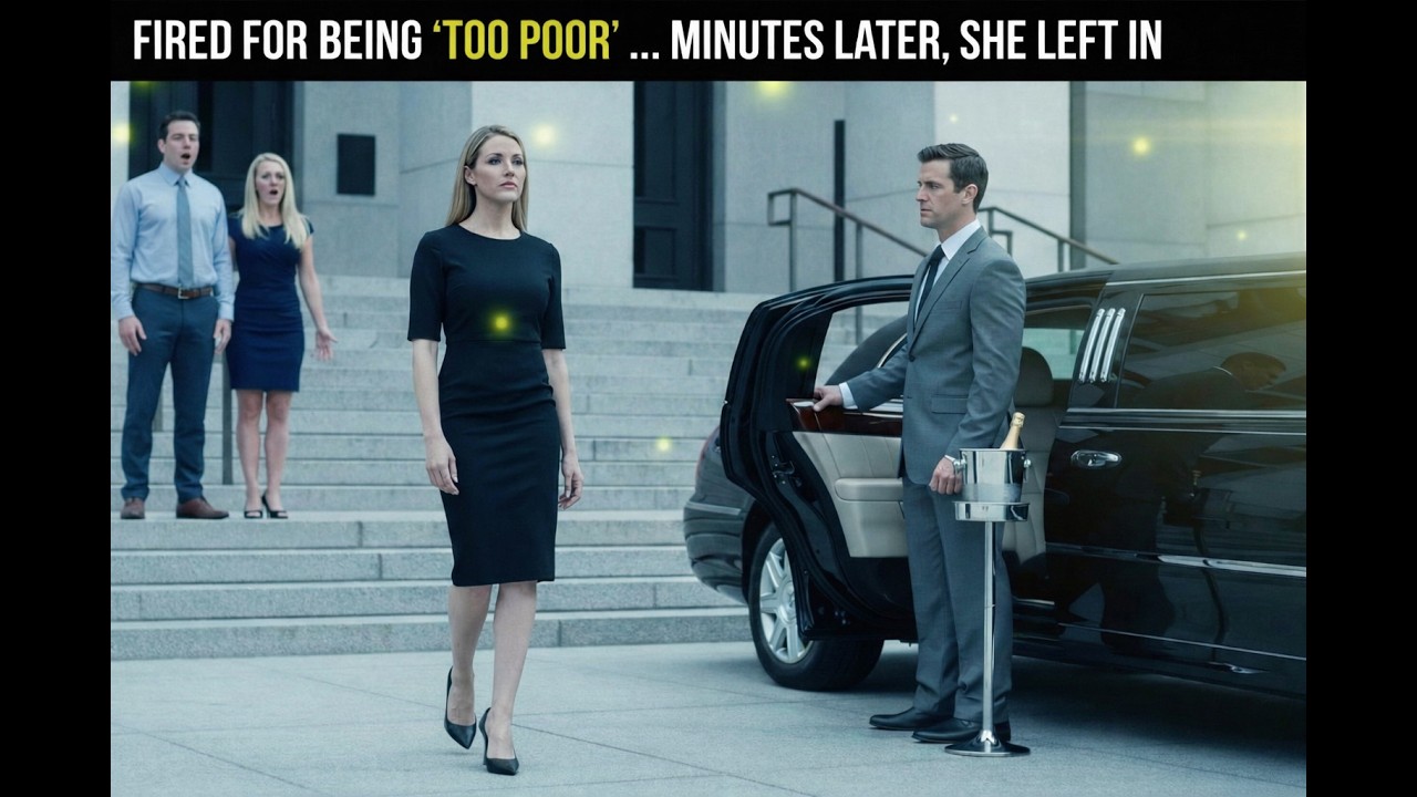 Boss Fired Her For Being 'Too Poor', Minutes Later She Left in the Owner’s Limo