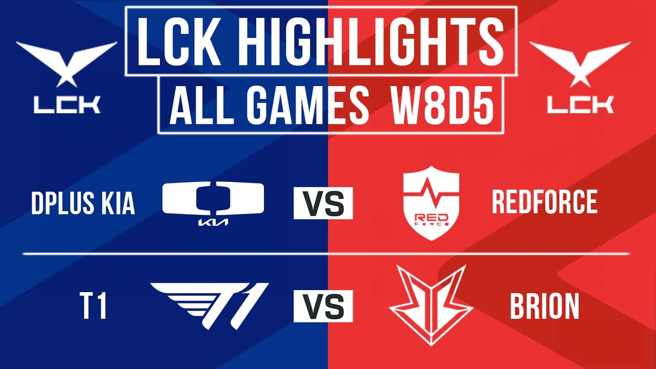 LCK Highlights ALL GAMES Week 8 Day 5 | LCK Summer Split 2024