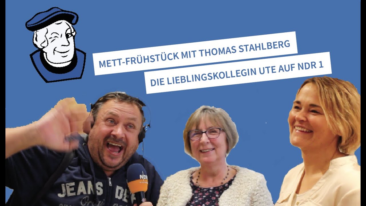 Deine Lieblingskollegin auf NDR 1: Mett-Frühstück mit Thomas Stahlberg und Ute Sawitzki