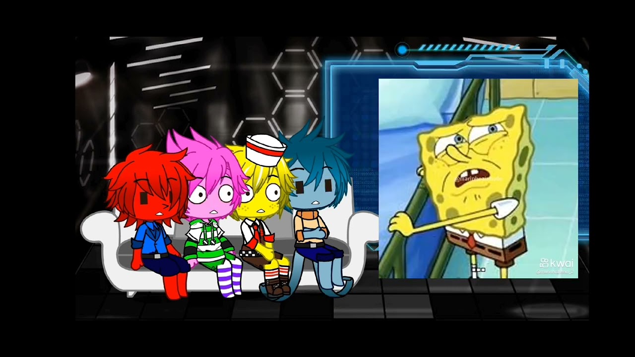 Bob esponja reagindo Ao Siri Sacudo (GC)