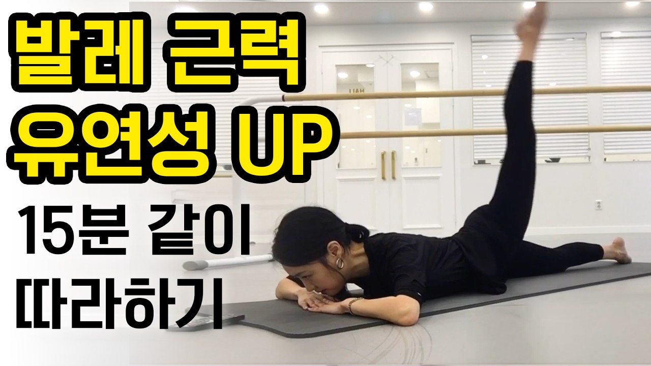 발레 매트 운동(기본 초보 ) Ballet mat work out for beginner level