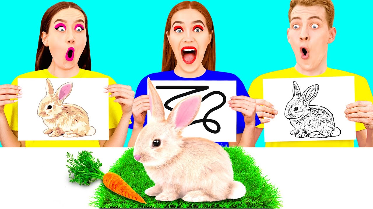 Кто Лучше Нарисует Предмет, Получит Его | Арт-Челлендж от PaRaRa Challenge